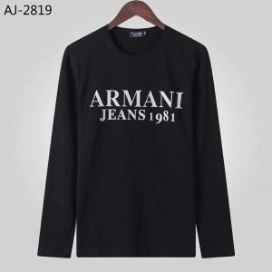 長袖Tシャツ 2色可選 アルマーニ ARMANI 2020秋冬憧れスタイル 今年の冬のトレンドデザイン iwgoods.com KXzSzq-3