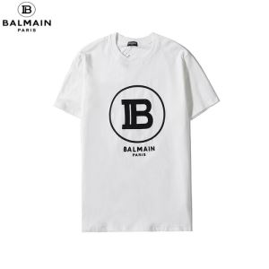 20SS☆送料込 半袖Tシャツ2色可選 今年の春トレンド バルマン BALMAIN 普段のファッション iwgoods.com aWry4D-3