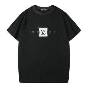 芸能人に愛用者続出 ルイ ヴィトン2色可選  LOUIS VUITTON 新品で手に入れる 半袖Tシャツ 今一番注目の新品 iwgoods.com L5vm8z-3