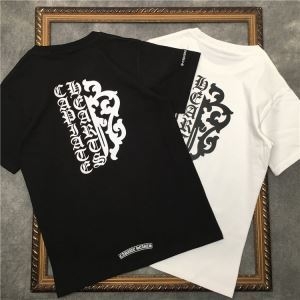 クロムハーツ CHROME HEARTS 2色可選 爽やかなデザインに挑戦半袖Tシャツ 甘すぎない大人の着こなしに iwgoods.com aG9Dmq-3
