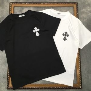 CHROME HEARTS 2色可選 かろやかなデザインを楽しめる 半袖Tシャツ クロムハーツ  最旬！大人っぽいコーデ iwgoods.com a8Xb4f-3