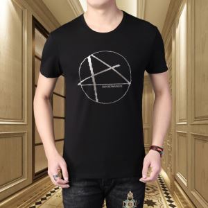 取り入れやすい 多色可選 半袖Tシャツ 大人気のブランドの新作 アルマーニ 確定となる上品 ARMANI iwgoods.com aSriKn-3
