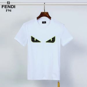 2色可選 フェンディ幅広いアイテムを展開  FENDI高級感のある素材 半袖Tシャツ 2020年春限定 iwgoods.com HbiSjC-3