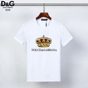 Dolce&Gabbana ドルガバ コピー ロゴ tシャツ サイズ感 ゆるさがかわいい エレガント半袖トップス2020春夏トレンド iwgoods.com 4Dm0vm-3
