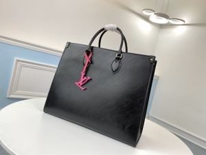 Louis Vuitton販売ヴィトンコピートートバッグM56080オンザゴー MMレザーバッグ2020一流の鞄ハイブランド新作