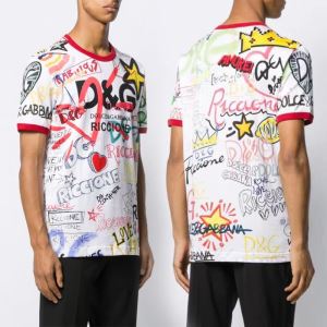 半袖Tシャツ 2色可選 累積売上総額第１位 ドルチェ＆ガッバーナ Dolce&Gabbana 20SS☆送料込 iwgoods.com yCumOD-3