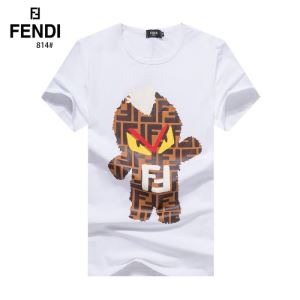 半袖Tシャツ この時期の一番人気は2色可選  フェンディ FENDI  シンプルなファッション iwgoods.com 4rm0rm-3