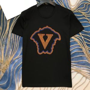 多色可選 やはり人気ブランド 半袖Tシャツ ファッションに取り入れよう ヴェルサーチ VERSACE ランキング1位 iwgoods.com 4LHTzm-3