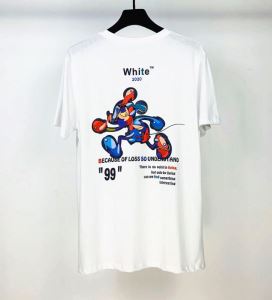 Off-White 2020SS人気 2色可選 オフホワイト 2年以上連続１位獲得 半袖Tシャツ エレガントな雰囲気 iwgoods.com Oj4Pfq-3