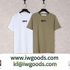 2色可選 快適な着心地 オフホワイトコピー ブランド 2021春夏 Off-White 半袖Tシャツ オフホワイト 高品質 人気 通気性に優れた iwgoods.com C45LfC-3