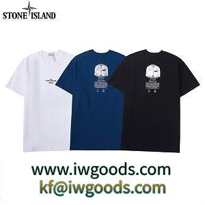 Stone Islandストーンアイランドｔシャツコピー2022春夏使いやすいカジュアルな半袖 iwgoods.com yaKHDC-3