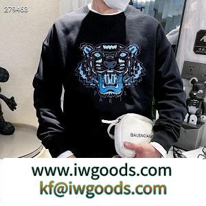 裏起毛入り♡Kenzoコピートレーナー暖かいカジュアルメンズファッション着物 iwgoods.com OvKnKD-3