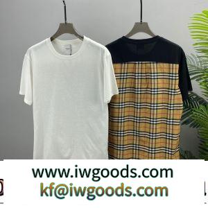 半袖Tシャツ 2色可選 カッコいい印象を付ける BURBERRYブランドスーパーコピー 2022春夏 人気 ランキング iwgoods.com Kn8Pve-3