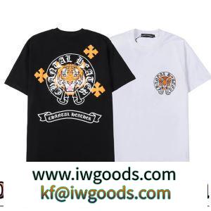 クロムハーツコピーブランド 頑丈な素材 2022春夏 お洒落に魅せる 半袖Tシャツ 2色可選 上品な輝きを放つ形 iwgoods.com T1T5ni-3