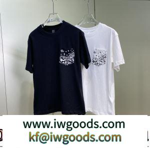 早くも完売している 2022春夏 カジュアル クロムハーツブランドコピー 半袖Tシャツ 縦には伸びにくい 2色可選 iwgoods.com DauOPn-3