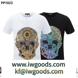 フィリッププレイン偽物ブランド 半袖Tシャツ 2色可選 2022春夏 ファション性の高い カッコいい印象を付ける iwgoods.com T5PHTn-3