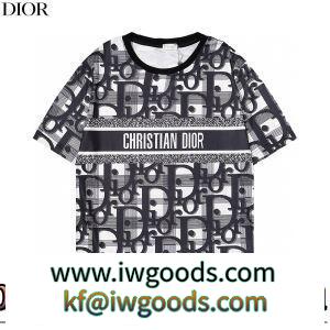 ファッション 人気 優しいフィット感 2022春夏 半袖Tシャツ デザイン性の高い ディオールコピー ブランド iwgoods.com fWvaOf-3