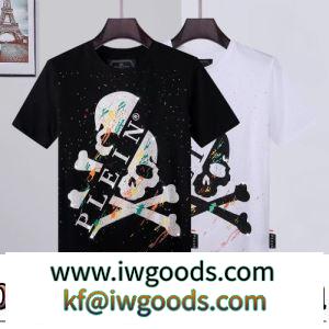 2022春夏 フィリッププレインコピーブランド 着心地満点 豊富なサイズ 半袖Tシャツ カジュアル 2色可選 iwgoods.com uGDqWn-3