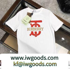 存在感のある 2022春夏 オリジナル 半袖Tシャツ 3色可選 シンプル 流行に関係なく長年愛用できる BURBERRYコピー iwgoods.com WbCa8r-3