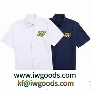 ルイヴィトン1AA5FQ❤️❤️LVSEプリンテッドロゴ半袖メンズシャツLOUIS VUITTON服コピー販売簡単デザイン iwgoods.com Wra81r-3