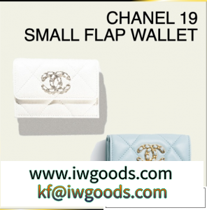 入手困難♪CH@NEL 19 Small Flap Wallet高級ブランド高品質ミニ財布人気プレゼント最適オシャレ上質なアイテム iwgoods.com T5LnyC-3