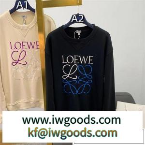 LOEWE 2022年の秋服トレンドアイテム ロエベコピー アナグラム スエットシャツ 4色可選 気兼ねなく着られる iwgoods.com qKnuOr-3