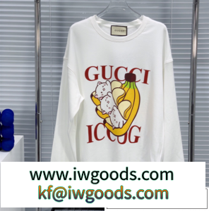 超可愛い❤️❤️GUCC1✖️Bananyaコラボトレーナー人気ランキング数量限定カジュアルなスウェットシャツ iwgoods.com OXj0nC-3