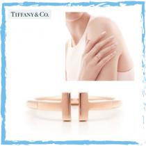 追跡付【ブランドコピー商品 Tiffany】ブランドコピー商品 Tiffany T Wire Ring 18K☆ローズゴールド iwgoods.com:qibmle