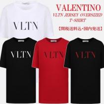 VIP SALE【VALENTINO 偽物 ブランド 販売】VLTN オーバーサイズTシャツ☆関税込 iwgoods.com:kbyn5d