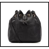 関税送料込Jimmy CHOO 偽物 ブランド 販売  Black Leather Juno Bucket Bag iwgoods.com:0iiyls