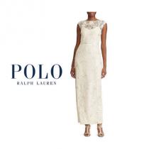 【Ralph Lauren ブランド コピー】Floral Lace Cap Sleeve Gown iwgoods.com:oxbikg