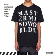 人気話題！スーパーコピー 代引 Mastermind WORLD Black Letters T-Shirt iwgoods.com:9l3mr4-1