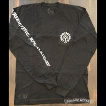 新作 【 CHROME HEARTS ブランド コピー クロムハーツ スーパーコピー 代引 】ロングスリーブ TEE 黒 iwgoods.com:fy713i-1