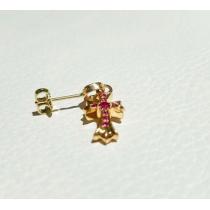 CHROME HEARTS ブランド コピー ２２K  BABY FAT with Pink Sapphire iwgoods.com:zz4vb1-1