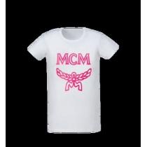 MCM コピー品 新作　ウィメンズ トーナル ロゴプリント Tシャツ　131 iwgoods.com:6l5m2d-1