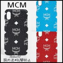 【MCM スーパーコピー 代引】送料込ホワイトロゴVisetosiPhoneXケース...