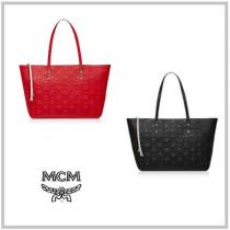 MCM ブランドコピー商品 ☆Klara Monogrammed Leather C...