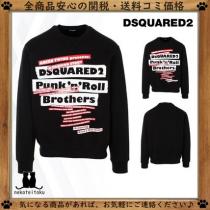 【安心の国内発送】D SQUARED2 black punk n roll sweatshirt iwgoods.com:vm24c6-1