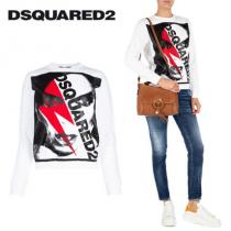 【関税・送料無料】D SQUARED2  White スーパーコピー 代引 cotton sweatshirt iwgoods.com:f9xvfz-1