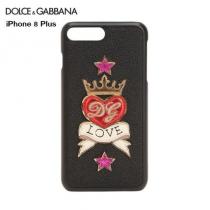 Dolce & Gabbana ブランド コピー ドルガバ LOVE レザー iPhone 8Plus ケース iwgoods.com:vg7xac-1