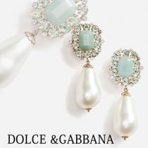 【Dolce & Gabbana ブランドコピー】即対応パール ラインストーンイヤリング iwgoods.com:0ygou9-1