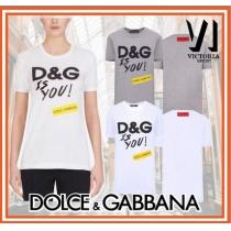 ☆Dolce&Gabbana ブランドコピー通販☆"D&G is you"プリントTシャツ iwgoods.com:3w41fz-1