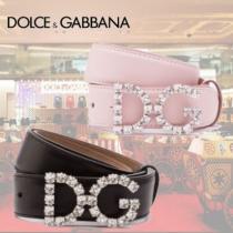 2019AW 【DOLCE&Gabbana 激安スーパーコピー】 ベルト カーフスキン DGクリスタル iwgoods.com:mrii9b-1