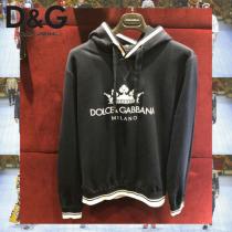 Dolce & Gabbana コピー商品 通販 ブランドロゴ フードジッパー パーカー iwgoods.com:x2sgyt-1