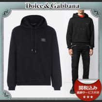 20AW/送関込≪Dolce & Gabbana ブランド コピー≫ ロゴ パッチ パーカー iwgoods.com:i09uz1-1