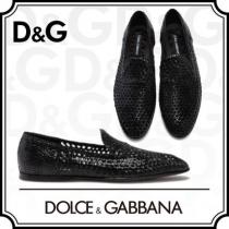19SS《Dolce & Gabbana 偽ブランド》オペラシューズ ハンドウィービング iwgoods.com:st0izy-1