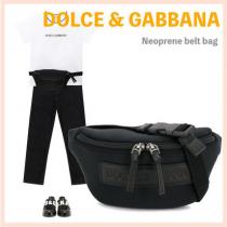 【Dolce & Gabbana ブランド コピー】関送込大人もOK  ウエストポーチ  ロゴ iwgoods.com:dbrppm-1