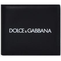 【D&G】LOGO PRINT SMOOTH LEATHER BILLFOLD WALLET iwgoods.com:cjnlct-1