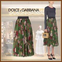 直営店★Dolce＆Gabbana ブランドコピー通販★ロンゲットスカートバロックローズ iwgoods.com:w62xd2-1