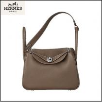 【HERMES スーパーコピー 代引】Lindy 26 bag 人気カラーのエトゥープ ハイエンド iwgoods.com:bbst93-1